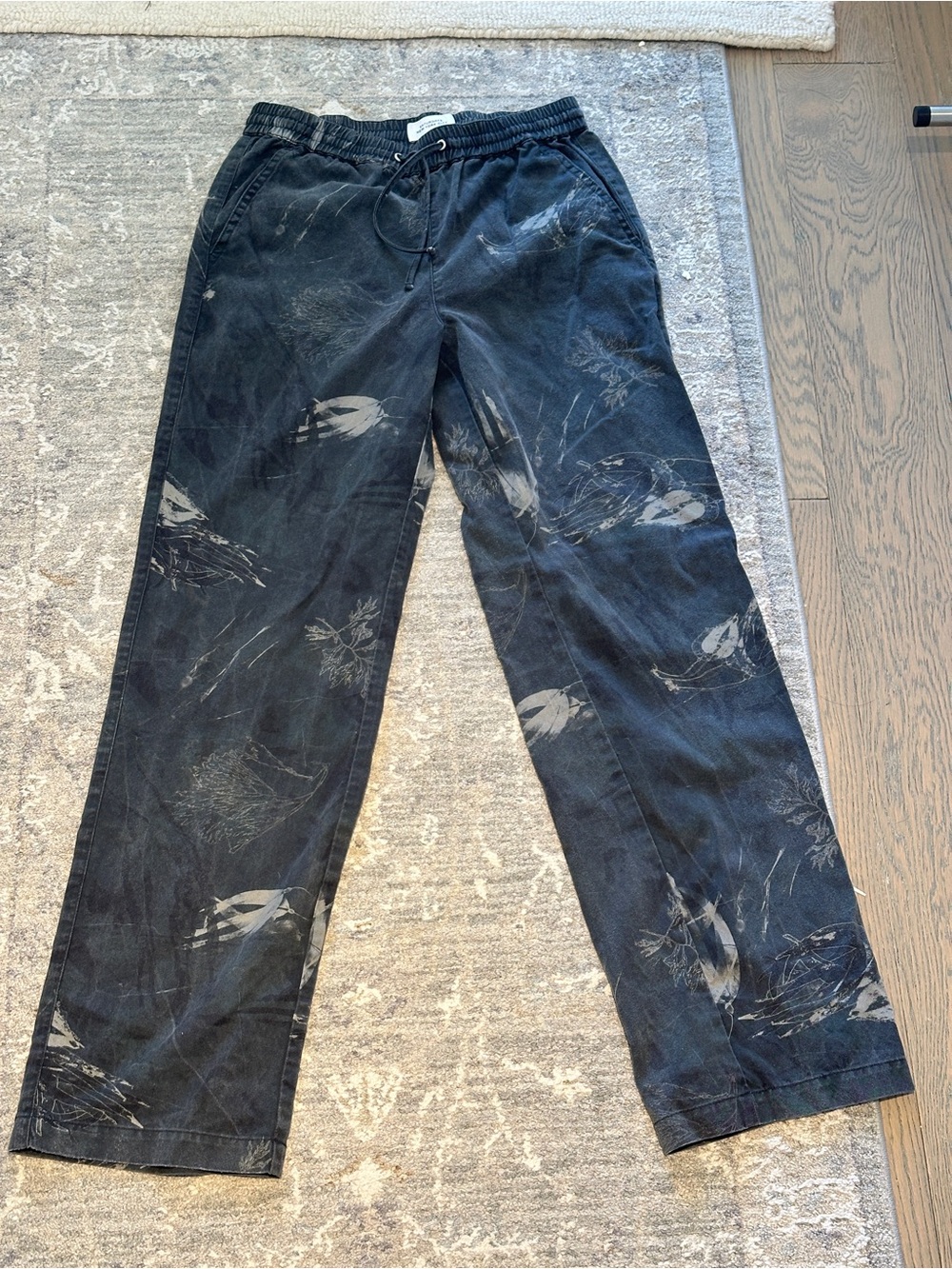 Saturdays New York City Patterned Ankle Pants